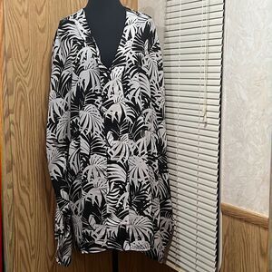 Swimsuits for all palm tree swim cover up NWT